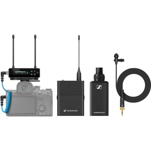 Sennheiser EW-DP ENG SET Camera-Mount Digital Wireless Combo Microphone System (R1-6: 520 - 576 MHz)