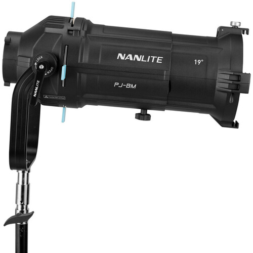 NANLITE Projection Attachment for Bowens Mount with 19°Lens