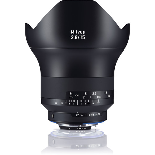 Zeiss Milvus 15mm f/2.8 ZF.2 Lens for Nikon F
