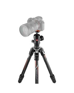 Manfrotto Befree GT Carbon fibre designed for α cameras from Sony