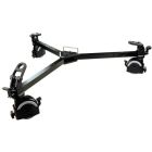 Cartoni Standard Dolly 100MM for Red Lock, Smart Stop EFP Tripod