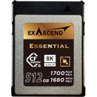 Exascend Essential CFexpress Type B Card 512GB/ Read: 1800 MB/s, Write: 1700 MB/s
