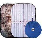 Lastolite Urban Collapsible 5'x7'/ (1.5x2.1m) Tarnished Metal/Container