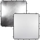 Lastolite SkyRapid Fabric 1.5x1.5m Silver/White (5 x 5')