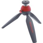 Manfrotto PIXI Mini Table Top Tripod (Red & Gray)