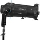 NANLITE Projection Attachment for Bowens Mount with 19°Lens