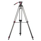 Provision Professional DV3 Carbon Video Tripod Kit with Fluid Head and Bag