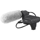 اسود - XLR-K3M طقم محول اكس ال ار رقمي سوني، مزدوج القنوات مع ميكروفون