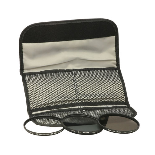 Kenko 67mm SLIM Filter Kit (MC Protector/C-PL/ND8)