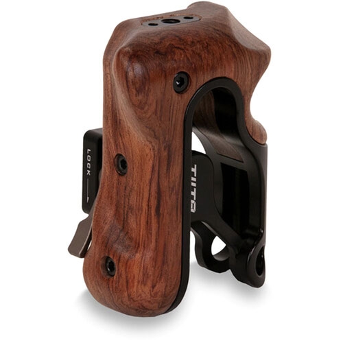 Tilta Right Side Wooden Handle for RED Komodo (Black)
